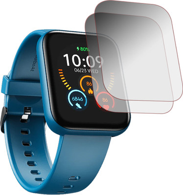 EJZATI Edge To Edge Screen Guard for BOAT WAVE CALL PLUS SMARTWATCH SCREEN GUARD(Pack of 2)