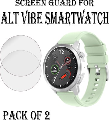 EJZATI Edge To Edge Screen Guard for ALT VIBE SMARTWATCH(Pack of 2)