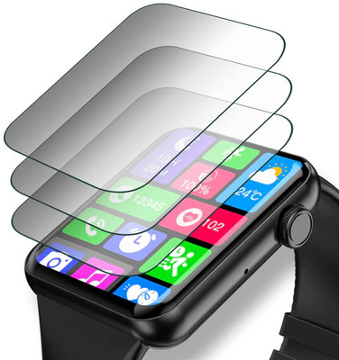 DOUMOF Edge To Edge Screen Guard for Pebble Vision 2.05 SMARTWATCH(Pack of 3)