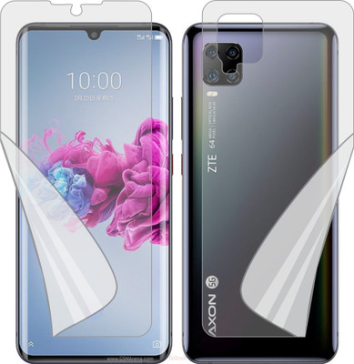 TELTREK Edge To Edge Screen Guard for ZTE AXON 11 4G(Pack of 1)