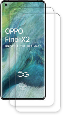 ARBAN Edge To Edge Tempered Glass for OPPO Find X2 SCREEN GUARD FRONTP2(Pack of 2)