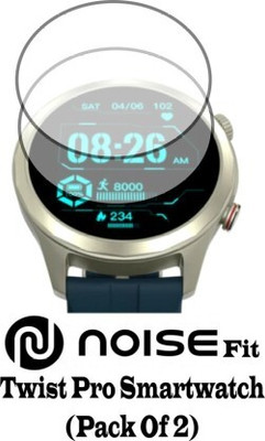 Aleena Edge To Edge Screen Guard for Noisefit Twist Pro Smart Watch 0.0.0.853(Pack of 2)