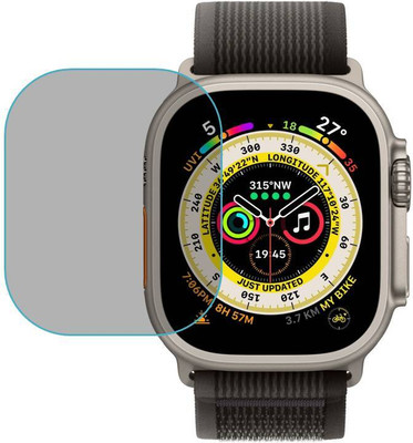 zxb Edge To Edge Screen Guard for Apple watch Ultra [9H](Pack of 1)