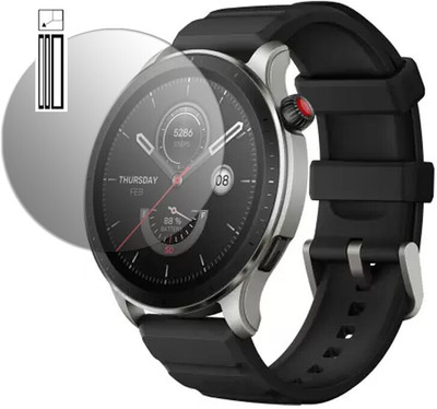 hirdesh Edge To Edge Screen Guard for AMAZFIT GTR 4(Pack of 1)