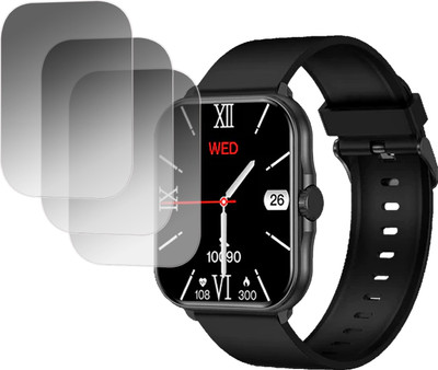 EJZATI Edge To Edge Screen Guard for FIRE BOLTT ETERNO SMARTWATCH(Pack of 3)