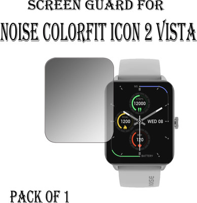EJZATI Edge To Edge Screen Guard for NOISE COLORFIT ICON 2 VISTA SMARTWATCH(Pack of 1)