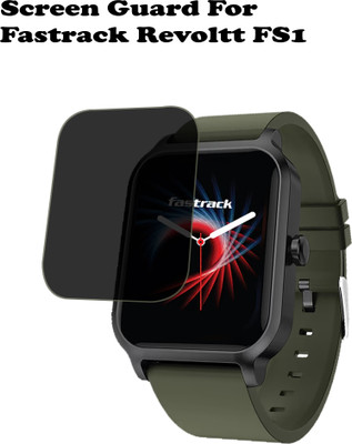 EJZATI Edge To Edge Screen Guard for FASTRACK REVOLTT FS1 SMARTWATCH(Pack of 1)