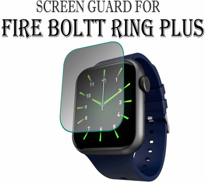 YCHROZE Edge To Edge Screen Guard for Fire-Boltt Ring Plus 1.91(Pack of 1)