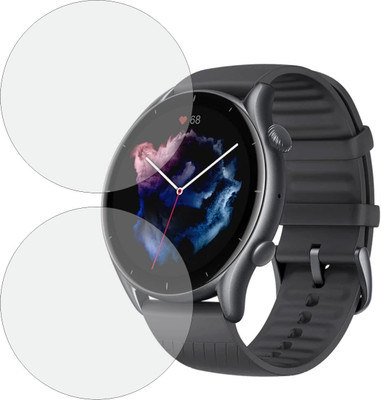 TELTREK Edge To Edge Screen Guard for Amazfit Gte 3 Pro(Pack of 2)