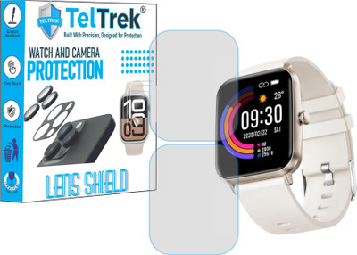 TELTREK Edge To Edge Screen Guard for Fire Boltt Ninja Call Pro Plus Fusion(Pack of 2)