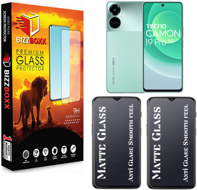 BizzBoxx Edge To Edge Screen Guard for Tecno Camon 19 Pro Mondrian, Tecno Camon 19 Pro, Tecno Camon 19 Neo(Pack of 2)
