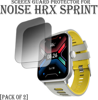 ejzatex Edge To Edge Screen Guard for NOISE HRX SPRINT SMARTWATCH(Pack of 2)