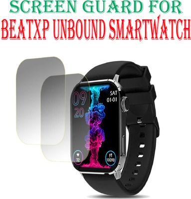 EJZATI Edge To Edge Screen Guard for BEATXP UNBOUND SMARTWATCH(Pack of 2)