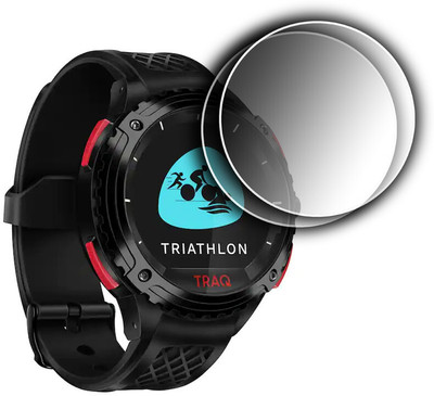 YCHROZE Edge To Edge Screen Guard for Titan TRAQ Triathlon 1.34(Pack of 2)