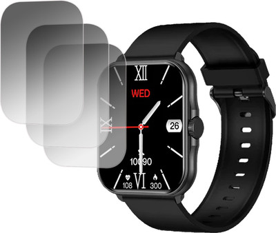 EJZATI Edge To Edge Screen Guard for FIRE BOLTT ETERNO SMARTWATCH(Pack of 3)