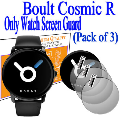 daffin Edge To Edge Screen Guard for Boult Cosmic R(Pack of 3)