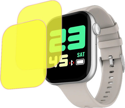 EJZATI Edge To Edge Screen Guard for FIRE BOLTT FIGHTER SMARTWATCH(Pack of 2)