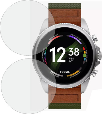 TELTREK Edge To Edge Screen Guard for Fossil Gen 6 Smartwatch Venture Edition(Pack of 2)