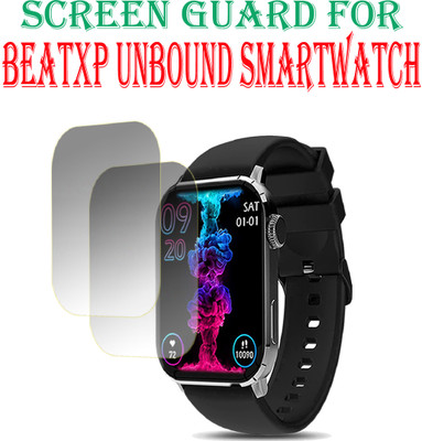 EJZATI Edge To Edge Screen Guard for BEATXP UNBOUND SMARTWATCH(Pack of 2)