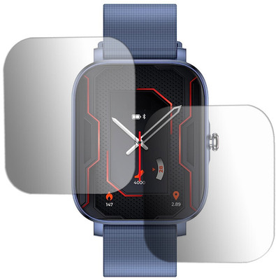 hirdesh Edge To Edge Screen Guard for PLAYFIT CHAMP 2 SMARTWATCH(Pack of 2)