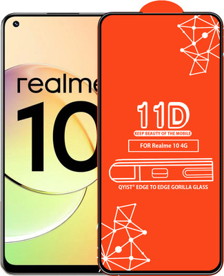 Qyist Edge To Edge Screen Guard for Realme 10 4G(Pack of 1)
