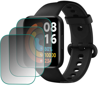hirdesh Edge To Edge Screen Guard for POCO WATCH(Pack of 3)