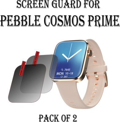 EJZATI Edge To Edge Screen Guard for PEBBLE COSMOS PRIME SMARTWATCH(Pack of 2)
