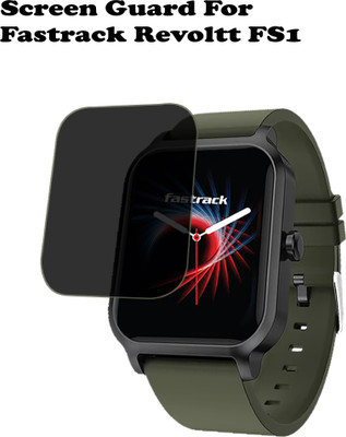 ejzatex Edge To Edge Screen Guard for FASTRACK REVOLTT FS1 SMARTWATCH(Pack of 1)
