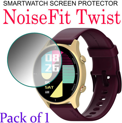 YCHROZE Edge To Edge Screen Guard for NoiseFit Twist(Pack of 1)