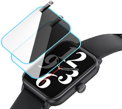 daffin Edge To Edge Screen Guard for DIZO Watch D2(Pack of 2)