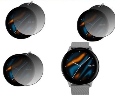 KHWABEEDA Edge To Edge Screen Guard for NOISEFIT VORTEX SMART WATCH (PACK OF 3)(Pack of 3)