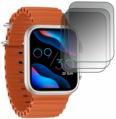 hirdesh Edge To Edge Screen Guard for Fire Boltt Edge(Pack of 3)