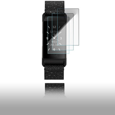 Enlinea Edge To Edge Screen Guard for Fitbit Charge 2(Pack of 3)