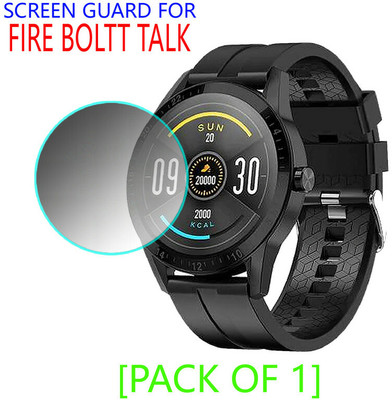 hirdesh Edge To Edge Screen Guard for FIRE BOLTT TALK(Pack of 1)
