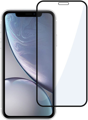 Zig Zag Edge To Edge Screen Guard for Apple iPhone XR(Pack of 1)