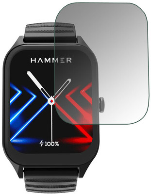 DOUMOF Edge To Edge Screen Guard for Hammer Stroke SMARTWATCH(Pack of 1)