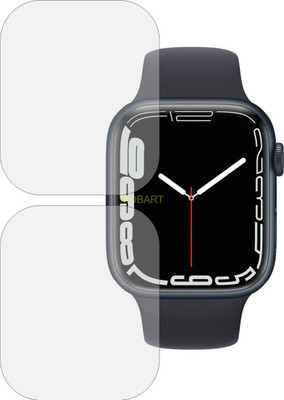 MOBART Edge To Edge Screen Guard for APPLE WATCH EDITION SERIES 7 41 MM GPS PLUS CELLULAR(Pack of 2)