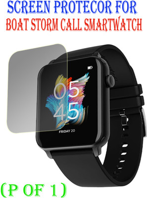 ejzatex Edge To Edge Screen Guard for BOAT STORM CALL SMARWATCH(Pack of 1)