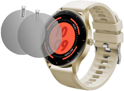 DOUMOF Edge To Edge Screen Guard for Fire Boltt Talk Go SMARTWATCH(Pack of 2)