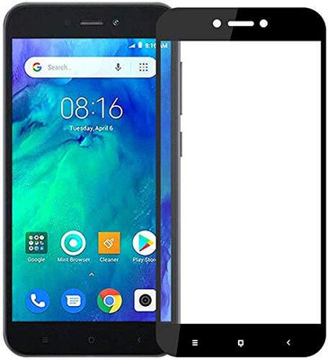 Helix Edge To Edge Tempered Glass for Redmi Go(Pack of 1)