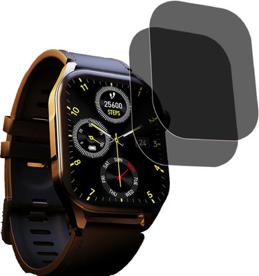 ejzatex Edge To Edge Screen Guard for FIRE BOLTT EMPEROR SMARTWATCH SCREEN GUARD(Pack of 2)