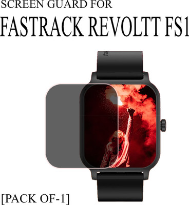 EJZATI Edge To Edge Screen Guard for FASTRACK REVOLTT FS1 SMARTWATCH(Pack of 1)