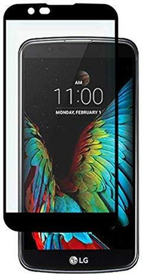 MoreFit Edge To Edge Tempered Glass for LG K10(Pack of 1)