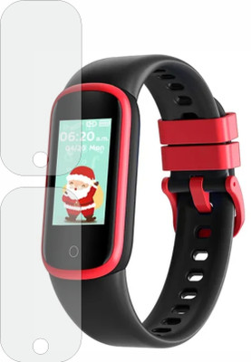 MOBART Edge To Edge Screen Guard for Turet Lily Smart Band for Kids(Pack of 2)