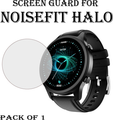 EJZATI Edge To Edge Screen Guard for NOISEFIT HALO SMARTWATCH SCREEN GUARD(Pack of 1)