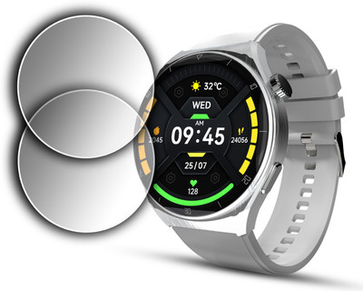 ejzatex Edge To Edge Screen Guard for BEATXP VEGA X SMARTWATCH(Pack of 2)