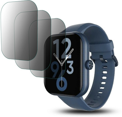 hirdesh Edge To Edge Screen Guard for DIZO WATCH D PRO 1.85(Pack of 3)