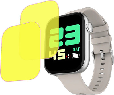 ejzatex Edge To Edge Screen Guard for FIRE BOLTT FIGHTER SMARTWATCH(Pack of 2)