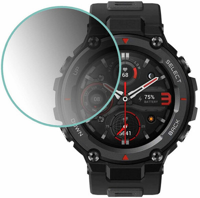 hirdesh Edge To Edge Screen Guard for Amazfit T Rex Pro(Pack of 1)