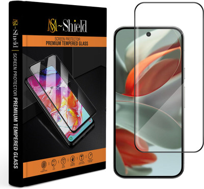 MS-Shield Edge To Edge Screen Guard for Google Pixel 9 Pro, High Transparency HD+ Glass Protection(Pack of 1)